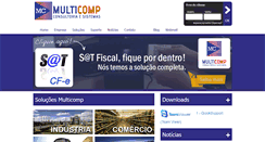 Desktop Screenshot of multicomp.com.br